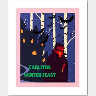 Carlitos winter feast Posters and Art